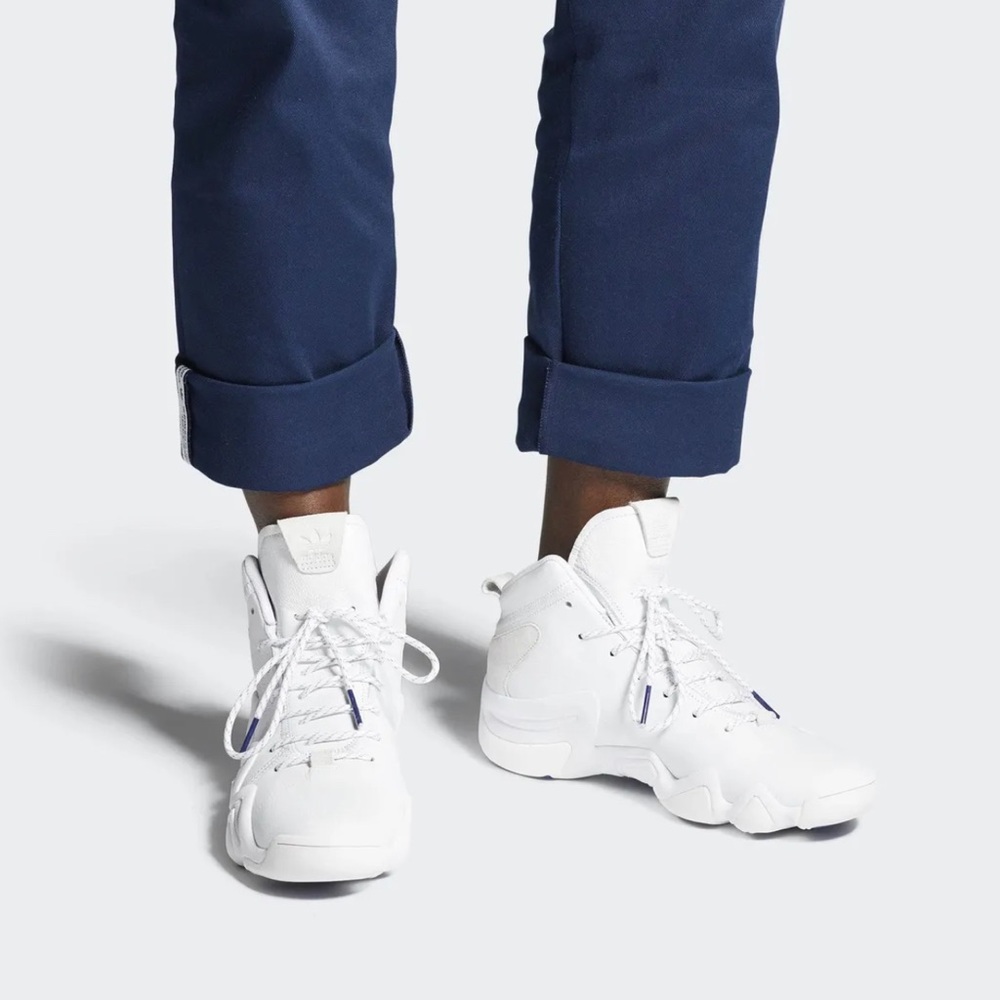 Adidas Crazy 8 ADV 'White' Sneakers Men's CQ0990✨